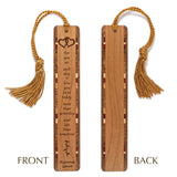 Love Quote by Poet Rosemonde Gérard Handmade Engraved Wooden Bookmark - Made in the USA