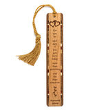 Love Quote by Poet Rosemonde Gérard Handmade Engraved Wooden Bookmark - Made in the USA