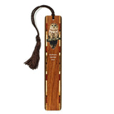 Northern Spotted Owl (Double Sided) Bird Raptor Handmade Wooden Bookmark - Made in the USA