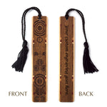 Engraved Handmade Wooden Bookmark (Pendulums)- Made in the USA