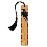 Raven Bird (Double Sided) Handmade Wooden Bookmark - Made in the USA
