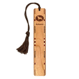 Rottweiler Handmade Engraved Dog Wooden Bookmark - Made in the USA