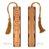 Rumi Marriage Quote Handmade Engraved Wood Bookmark - Made in the USA
