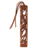 Handmade Engraved Cut-Out Wooden Bookmark (Arches) - Made in the USA