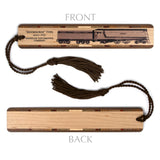 Train Historic Milwaukee Style Locomotive Handmade Wooden Bookmark - Made in the USA