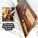 Winter Willow Tree Handmade Wooden Bookmark - Made in the USA