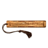 Denali National Park Alaska Handmade Engraved Wooden Bookmark - Made in the USA