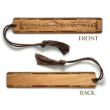 Denali National Park Alaska Handmade Engraved Wooden Bookmark - Made in the USA