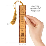 George R.R. Martin Quote Living a Thousand Lives Handmade Engraved Wooden Bookmark - Made in the USA