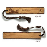 Grand Canyon National Park Handmade Engraved Wooden Bookmark - Made in the USA