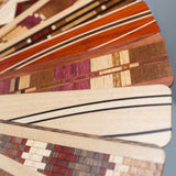 Surprise Assortment of Handmade Solid Inlay Wood Bookmarks - Made in the USA