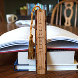 Sister Childhood Quote By Marion Garretty Handmade Engraved Wooden Bookmark- Made in the USA