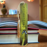 John Steinbeck Inspirational Quote Handmade Wooden Bookmark - Made in the USA