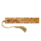 Yellowstone National Park Wyoming Handmade Engraved Wooden Bookmark - Made in the USA