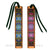 Paisley Design (Double Sided) Colorful Wooden Bookmark - Made in USA