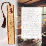 Author C.S. Lewis Handmade Wooden Bookmark - Made in the USA