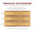 London Downtown Handmade Engraved Wooden Bookmark - Made in the USA