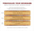 Maple Leaves Engraved Wooden Bookmark with Tassel