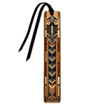 Art Deco Handmade Wooden Bookmark - Made in the USA