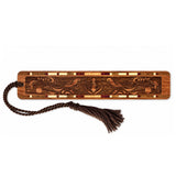 Engraved Handmade Wooden Bookmark (Elegant) - Made in the USA