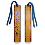 Forget-Me-Not Flower Wooden Bookmark | Floral Friendship Gift for Book Lovers & Friends | Handmade in the USA