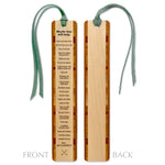 Funny Golf Bookmark – “Maybe This Will Help” Swing Tips – Wood Gift for Golfers – UV-Printed – Handmade USA – Golf Coach Humor