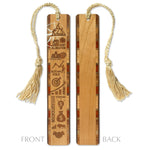 Investment Strategy Wood Bookmark – Featuring Stocks, 401(k), Mutual Funds – Gift for Investors – Made in the USA
