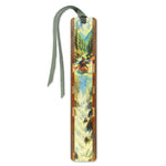 Kayaker Wooden Bookmark - River Rapids Design – Handmade Gift for Paddlers, Outdoor Lovers & Bookworms. Made in the USA