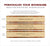 Classic Car 1969 Ford Mustang Boss Handmade Wooden Bookmark - Made in the USA