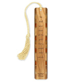 Mother Teresa Smile Quote Handmade Engraved Wooden Bookmark - Made in the USA