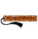 Nevermore Edgar Allan Poe's The Raven Handmade Engraved Wooden Bookmark - Made in the USA