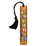 A Room Without Books Quote Handmade Wooden Bookmark - Made in the USA