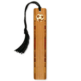 Soccer Ball Handmade Engraved Wooden Bookmark - Made in the USA