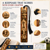 World Soccer Wooden Bookmark | World Cup Inspired Gift for Soccer Players, Coaches & Fans | Handmade in the USA
