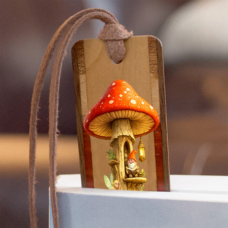 Storybook Mushroom Reading Tower Bookmark - Made in The USA