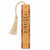Winston Churchill Quote Engraved Wooden Bookmark  - Reader Gift - Handmade in the USA