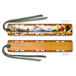 Fly Fisherman Fishing Handmade Wooden Bookmark - Made in the USA