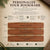 Engraved Handmade Wooden Bookmark (Elegant) - Made in the USA