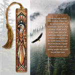 Bald Eagle Handmade Wooden Bookmark - Made in The USA