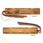 Yosemite National Park California Handmade Engraved Wooden Bookmark - Made in the USA