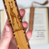 Colt Foal Horse Pony Handmade Engraved Wooden Bookmark- Made in the USA