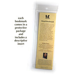 Friendship Quote with Forest Photograph by Mike DeCesare Handmade Wooden Bookmark - Made in the USA