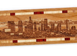 Los Angeles California Downtown Handmade Engraved Wooden Bookmark - Made in the USA