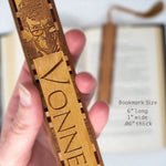 Author Kurt Vonnegut Engraved Handmade Wooden Bookmark - Made in the USA