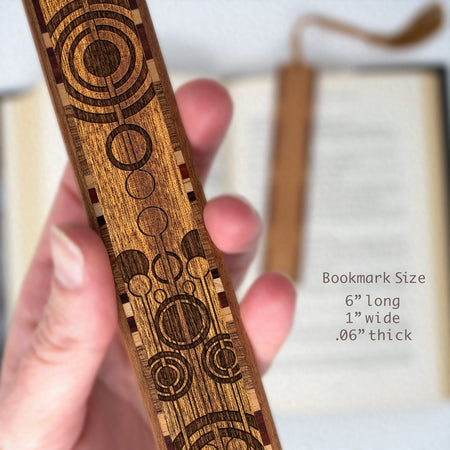 Engraved Handmade Wooden Bookmark (Pendulums)- Made in the USA