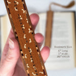 Journey Quote Handmade Engraved Wooden Bookmark - Made in the USA