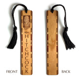 Alfred Hitchcock Handmade Engraved Wooden Bookmark - Made in the USA