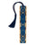 Handmade Wooden Bookmark Argyle (Blue) - Made in the USA