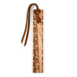 Aspen Tree Engraved on Cherry Wood Handmade Bookmark - Made in the USA