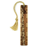 Aspen Tree Handmade Engraved Wooden Bookmark on Sapele Hardwood - Made in the USA